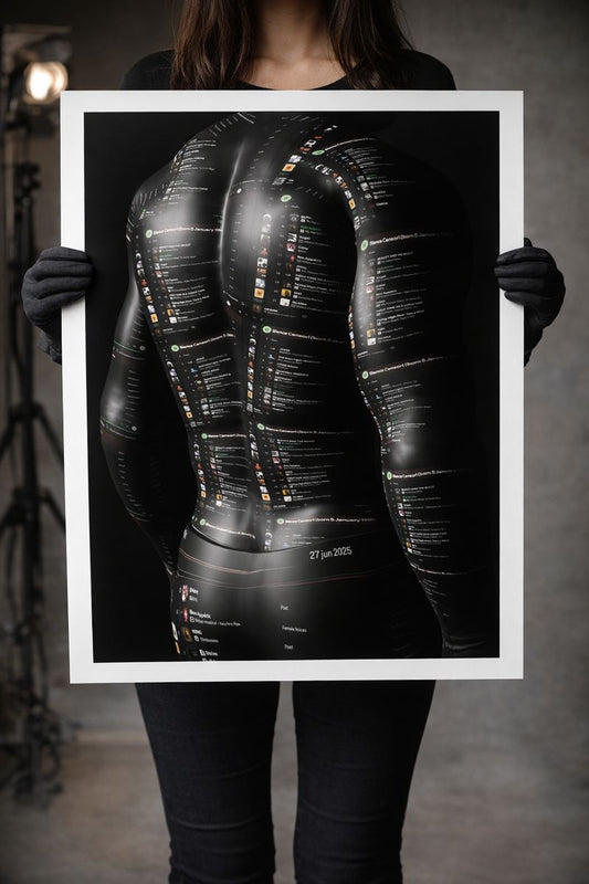 Playlist Series unique print