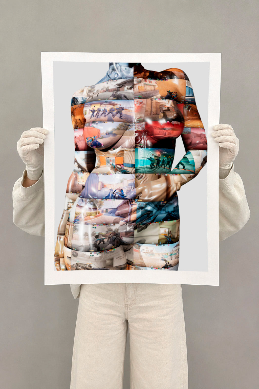 Countered and Striked. Limited edition print