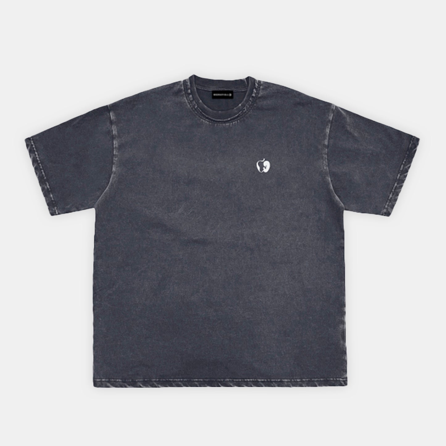 WASHED T-SHIRT WITH LOGO