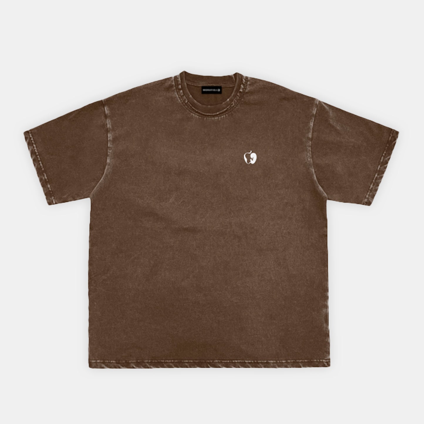 WASHED T-SHIRT WITH LOGO