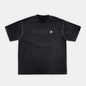 WASHED T-SHIRT WITH LOGO