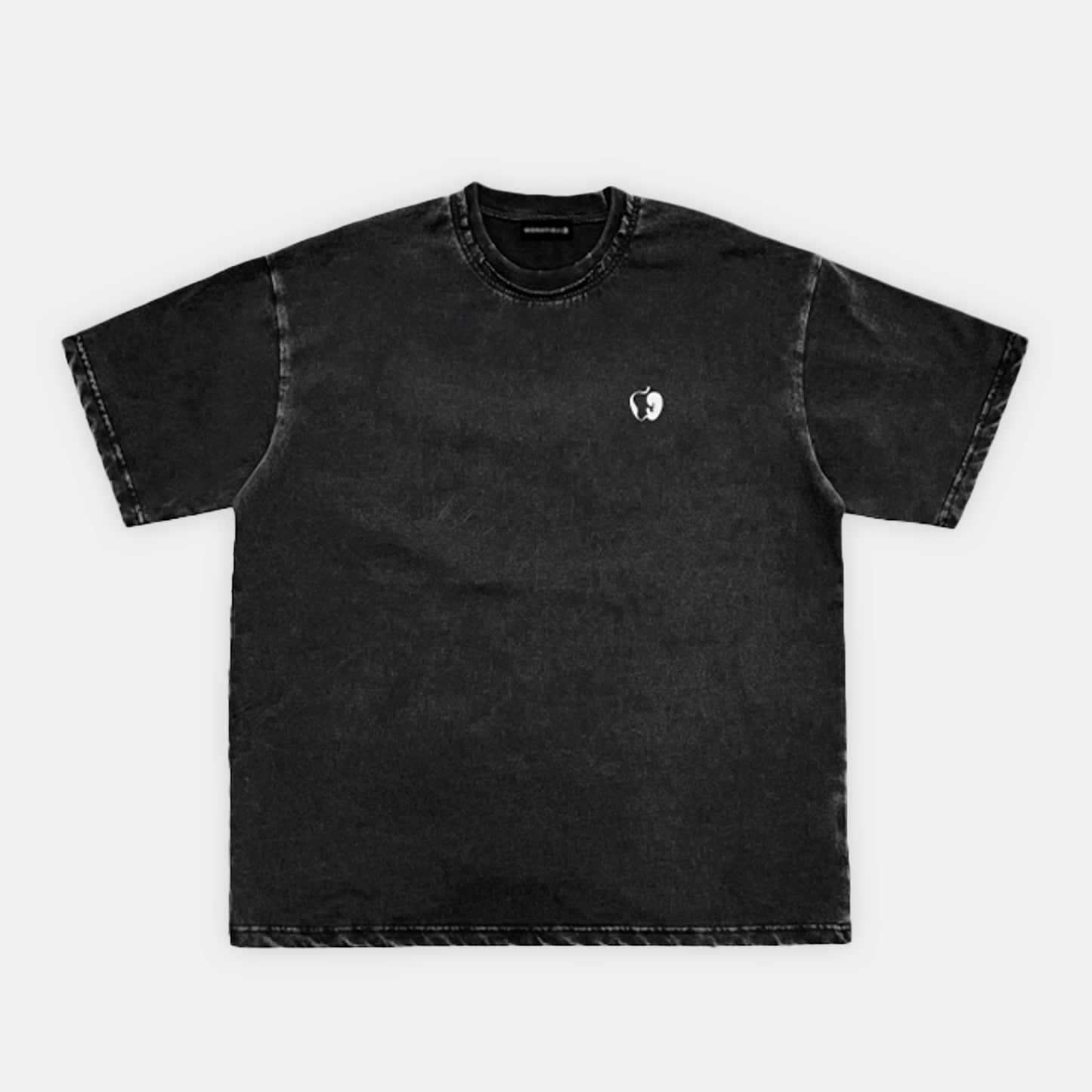 WASHED T-SHIRT WITH LOGO