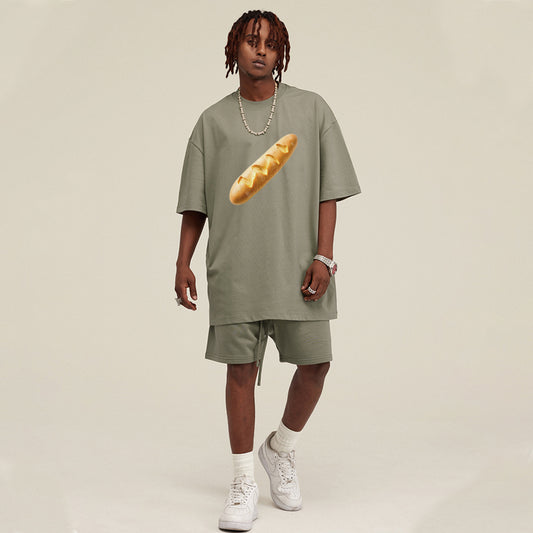 HEAVYWEIGHT T-SHIRT WITH BREAD