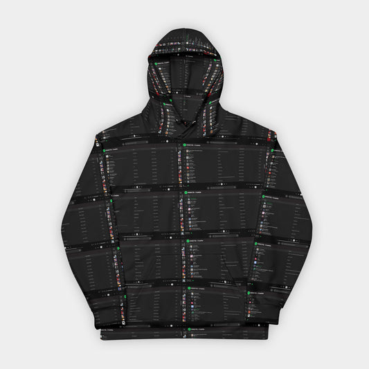 HOODIE WITH A PLAYLIST