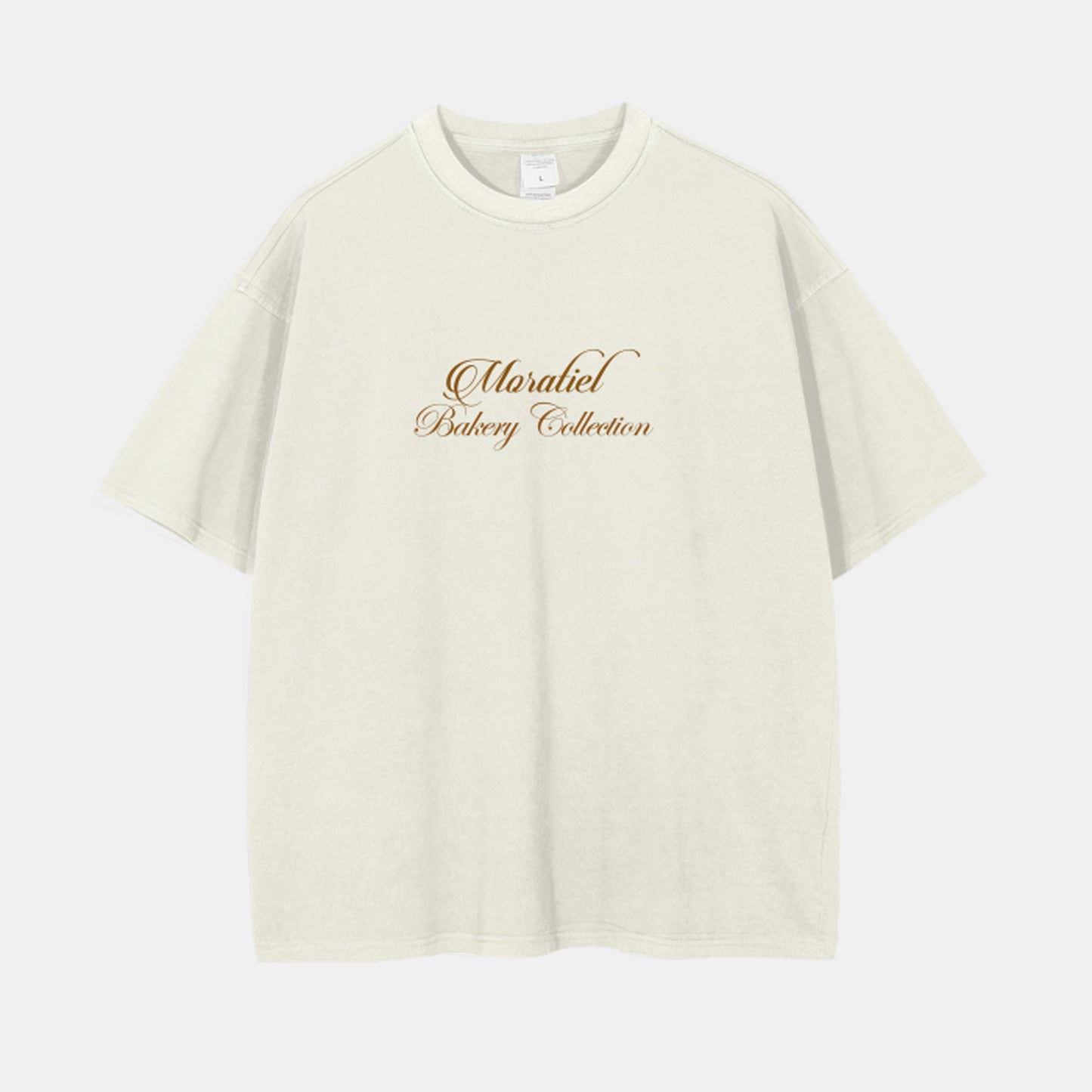 ウォッシュドロップショルダーTシャツ