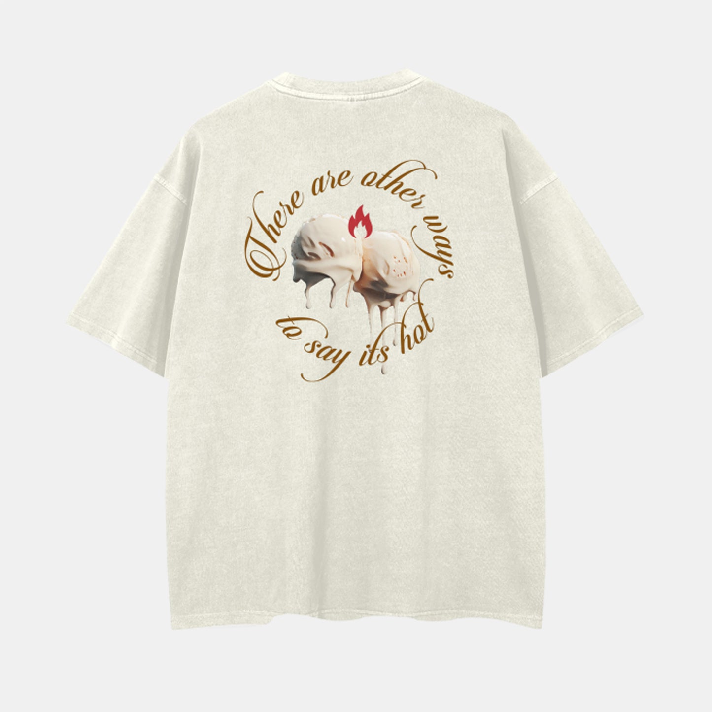 ウォッシュドロップショルダーTシャツ