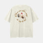 ウォッシュドロップショルダーTシャツ