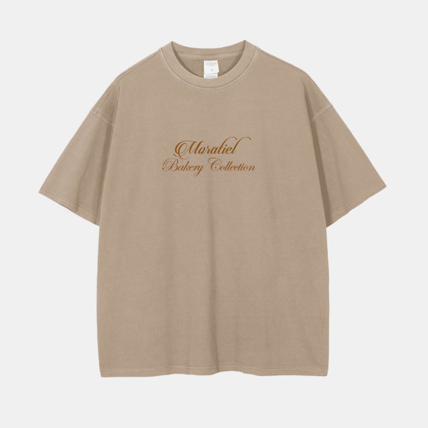 ウォッシュドロップショルダーTシャツ