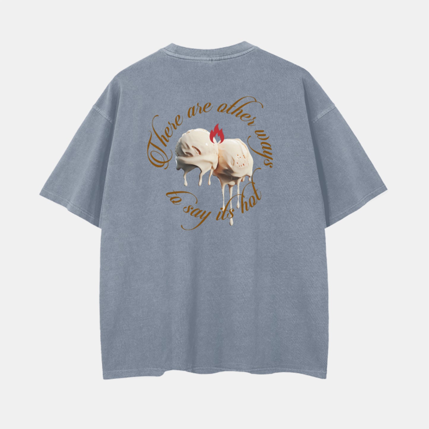 ウォッシュドロップショルダーTシャツ