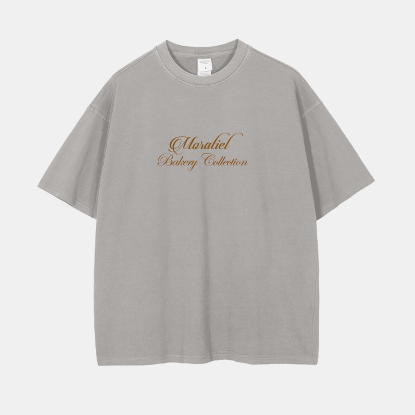 ウォッシュドロップショルダーTシャツ