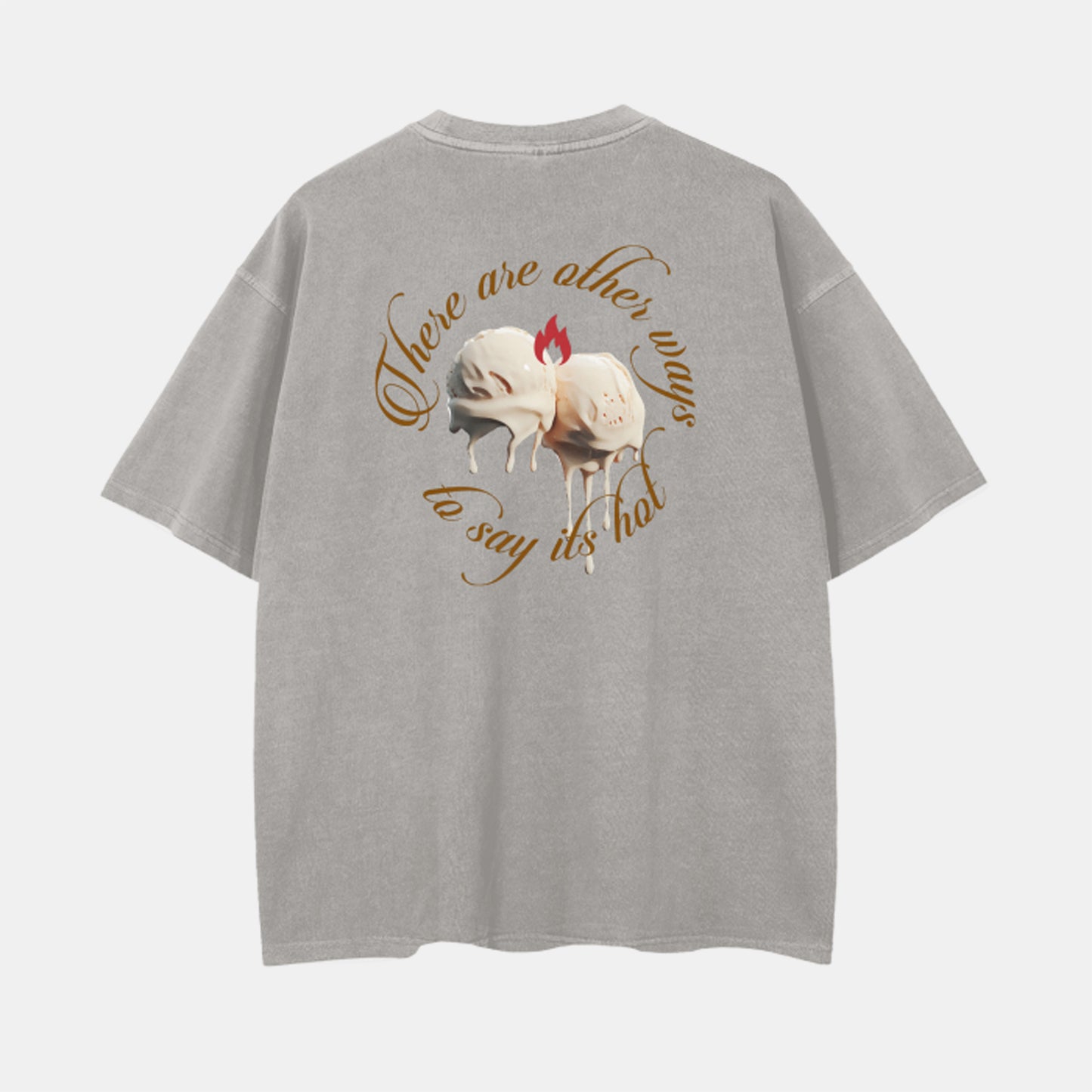 ウォッシュドロップショルダーTシャツ