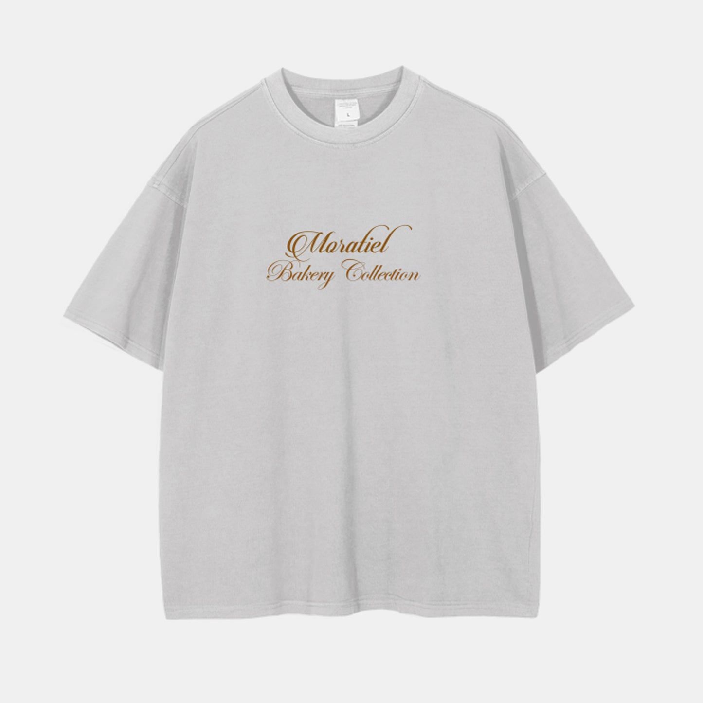 ウォッシュドロップショルダーTシャツ