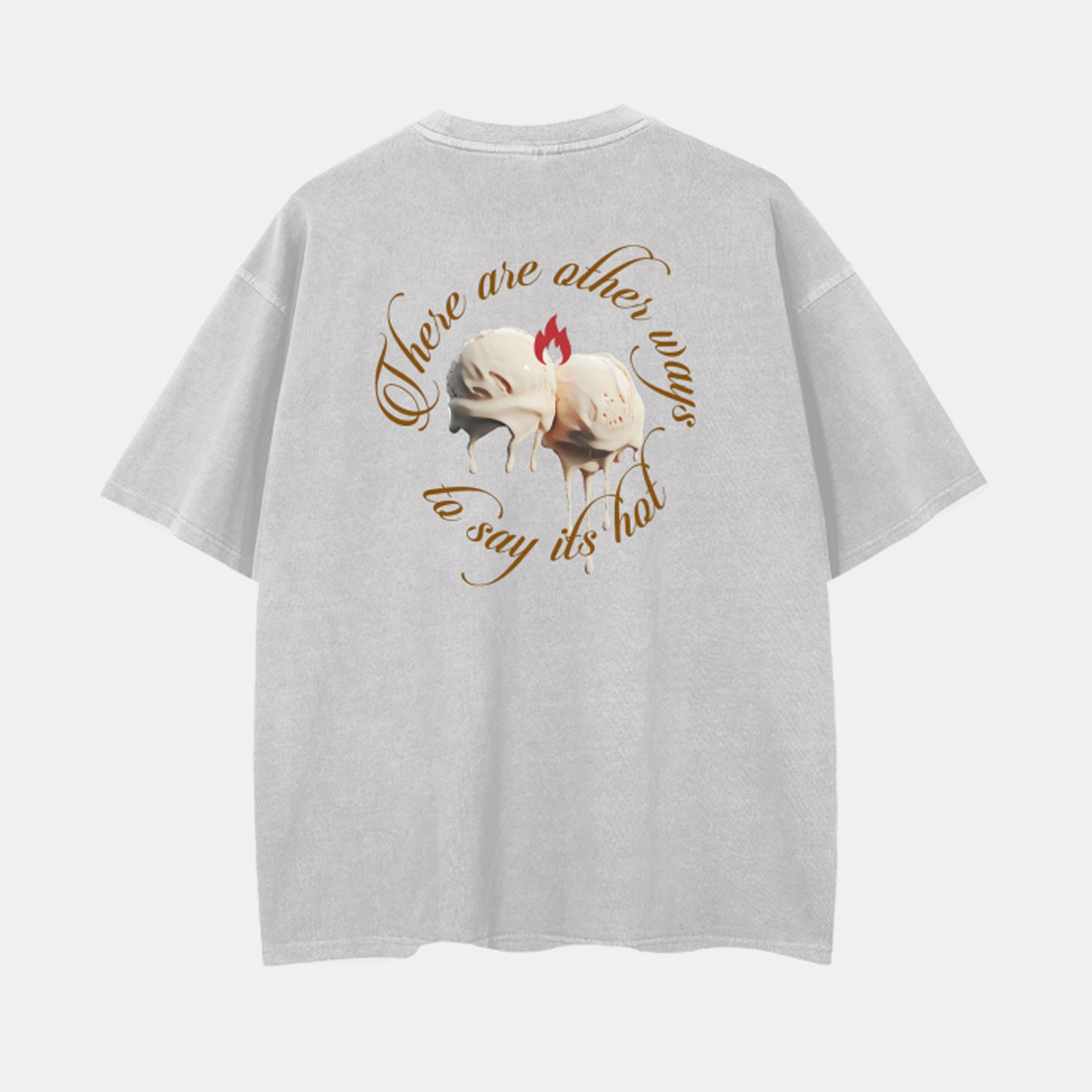 ウォッシュドロップショルダーTシャツ