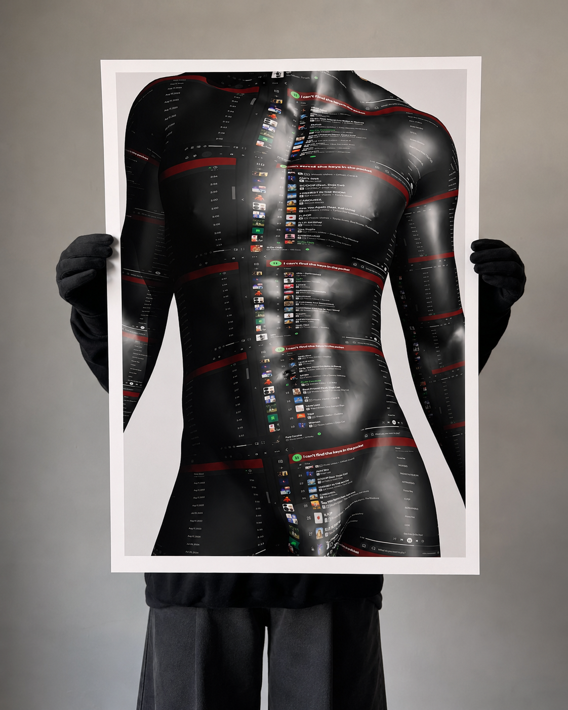 Playlist Series unique print
