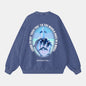 GRANDMA ADVICES SWEATSHIRT - OCEAN BLUE