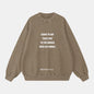 GRANDMAS ADVICES SWEATSHIRT - STONE GRAY