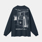 RIGHT ON TIME COTTON LONG SLEEVE TEE