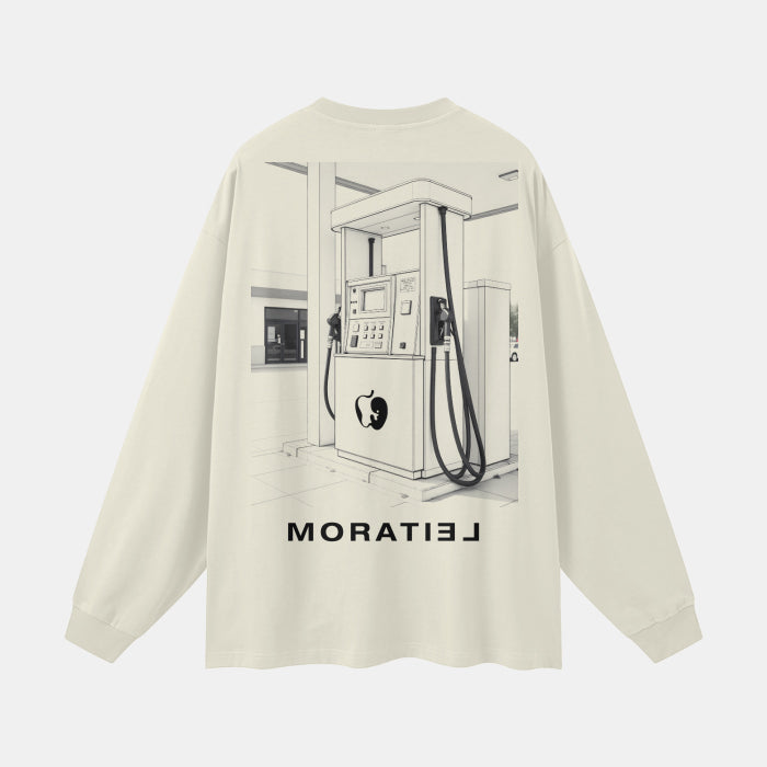 RIGHT ON TIME COTTON LONG SLEEVE TEE