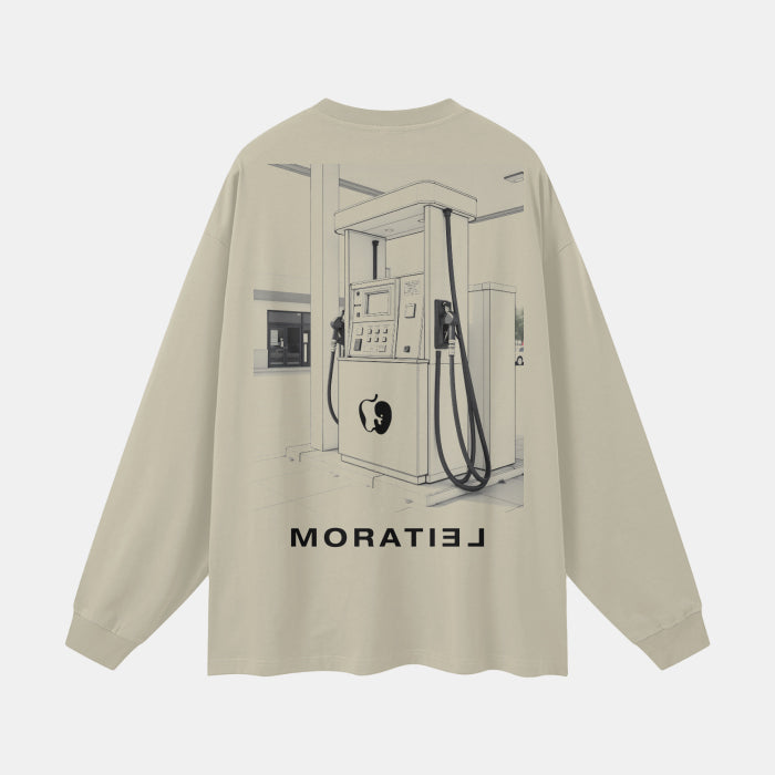 RIGHT ON TIME COTTON LONG SLEEVE TEE