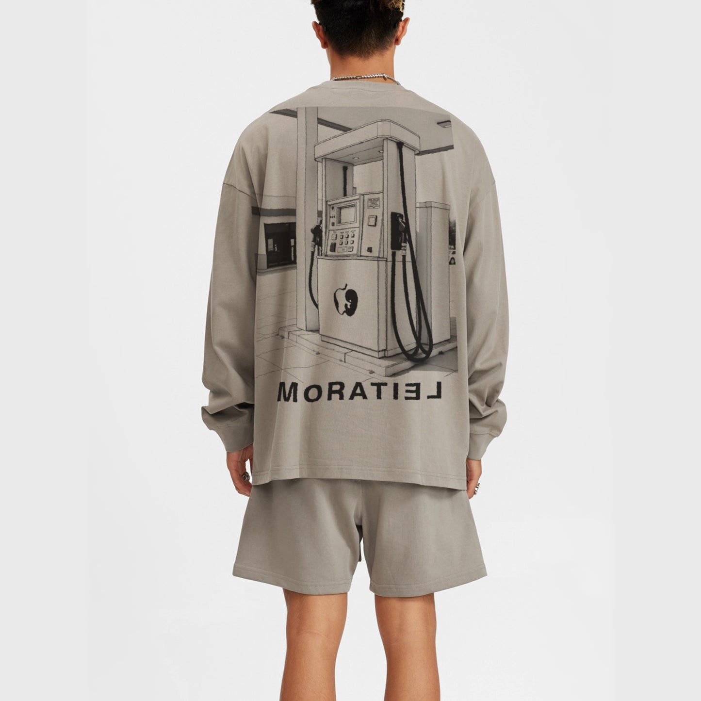 RIGHT ON TIME COTTON LONG SLEEVE TEE
