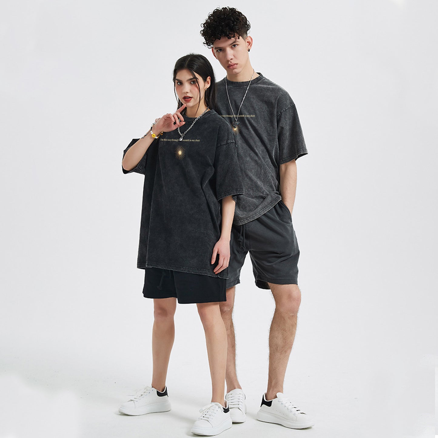 VIOLENTTRADWIFE ACID WASHED T-SHIRT