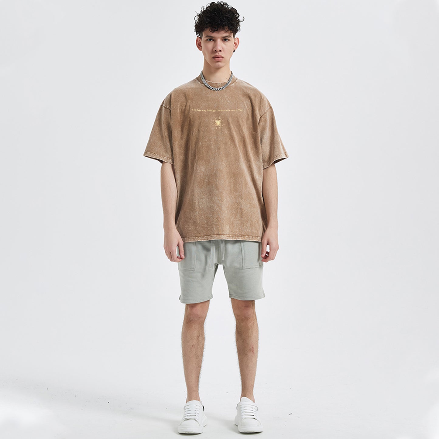 VIOLENTTRADWIFE ACID WASHED T-SHIRT
