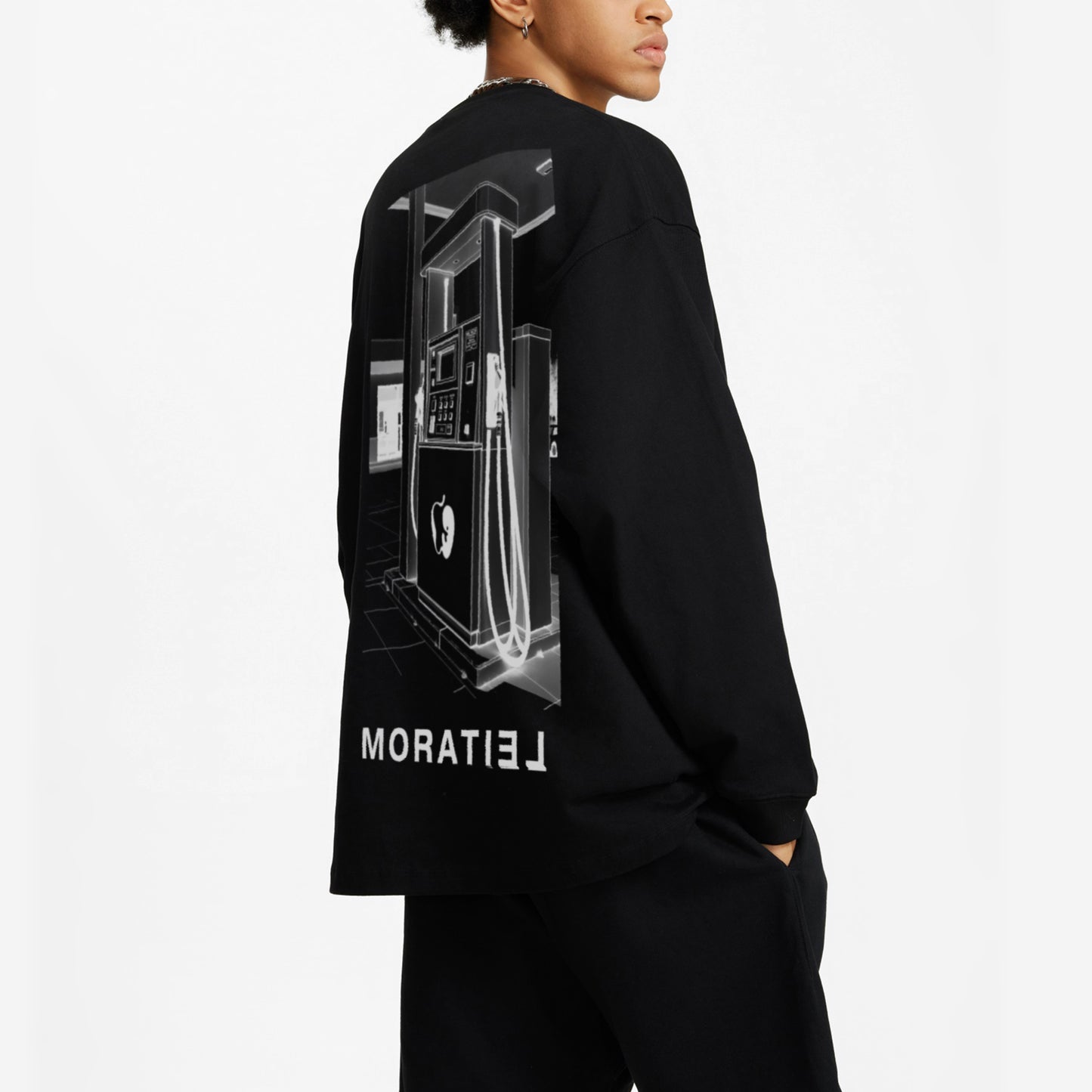 RIGHT ON TIME COTTON LONG SLEEVE TEE