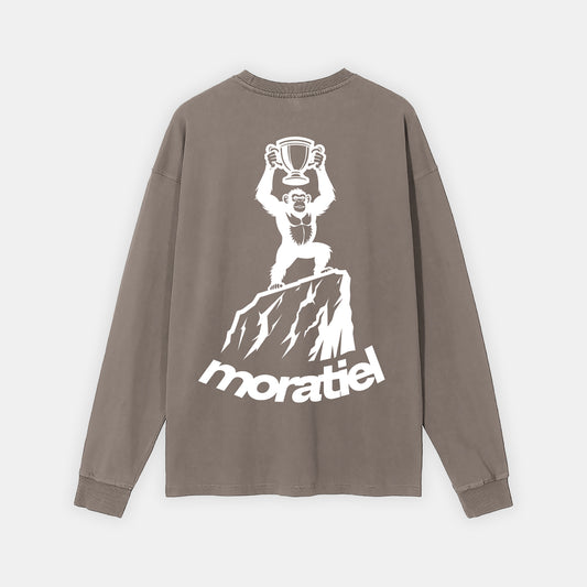 WASHED LONG SLEEVE T-SHIRT
