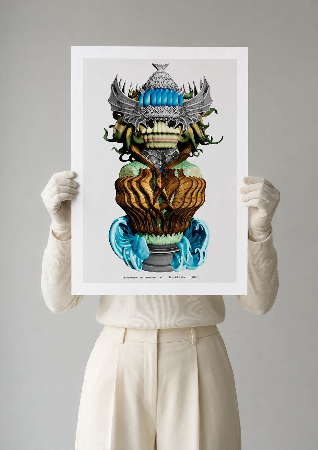 Memememememememermaid. Limited edition print.