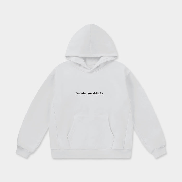 OVERSIZE FLEECE HOODIE
