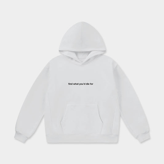 OVERSIZE FLEECE HOODIE