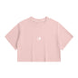 WASHED CROP TOP WITH MORATIEL LOGO