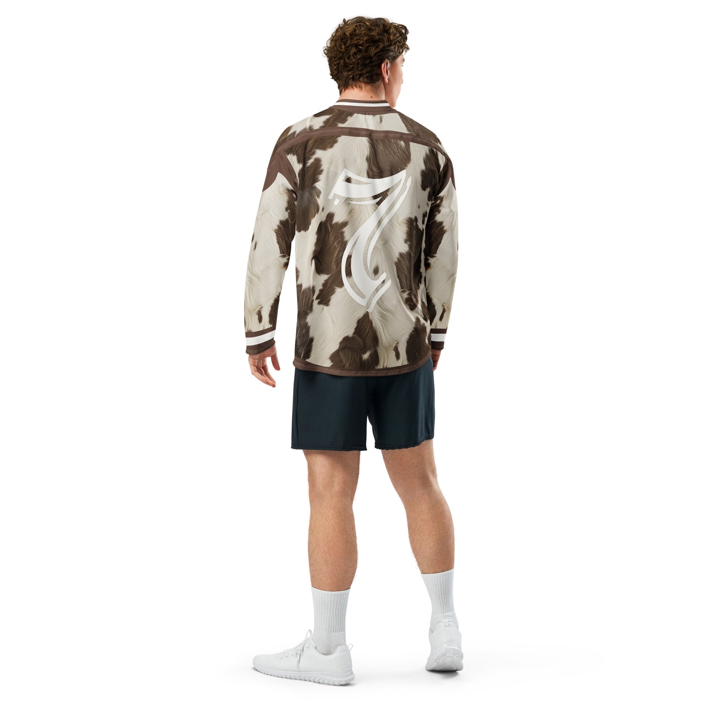 COW PRINT JERSEY