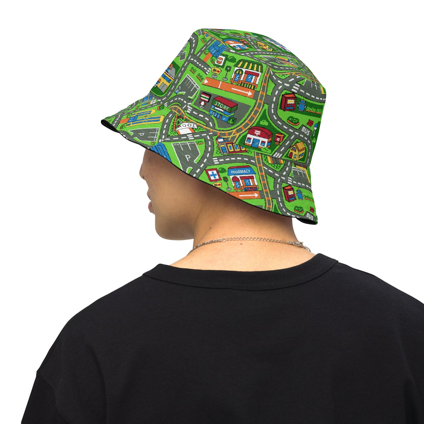 CARS RUG - REVERSIBLE BUCKET HAT