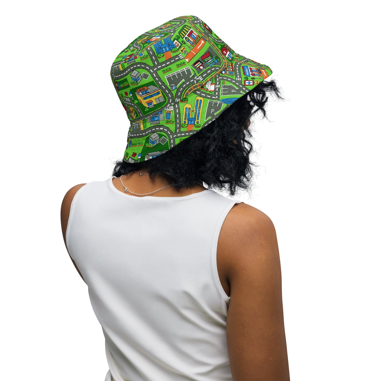 CARS RUG - REVERSIBLE BUCKET HAT