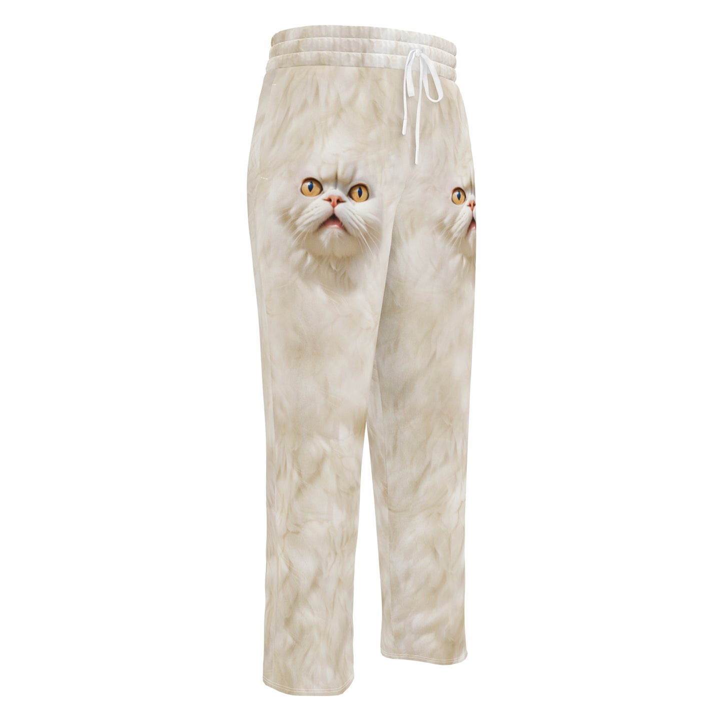 GOD IS A CAT WIDE-LEG JOGGERS