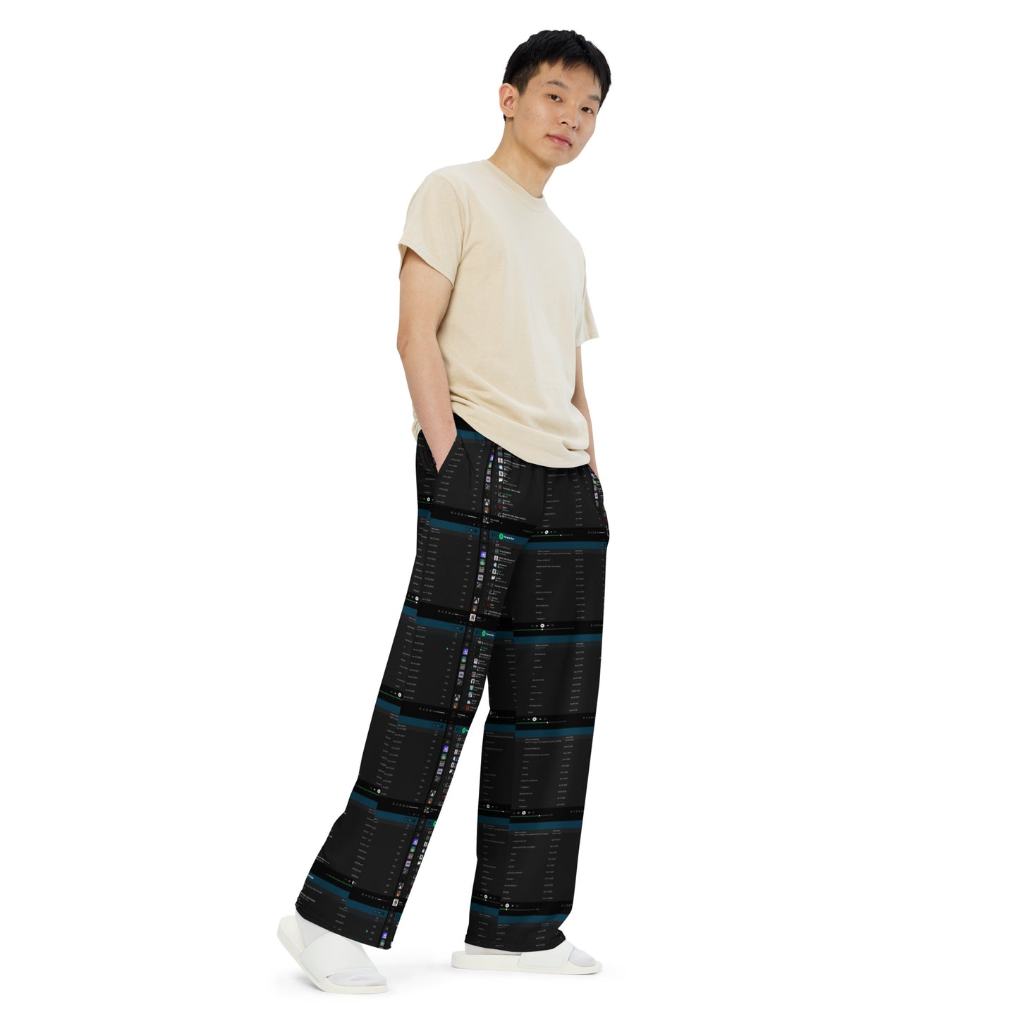 UNISEX WIDE-LEG PANTS