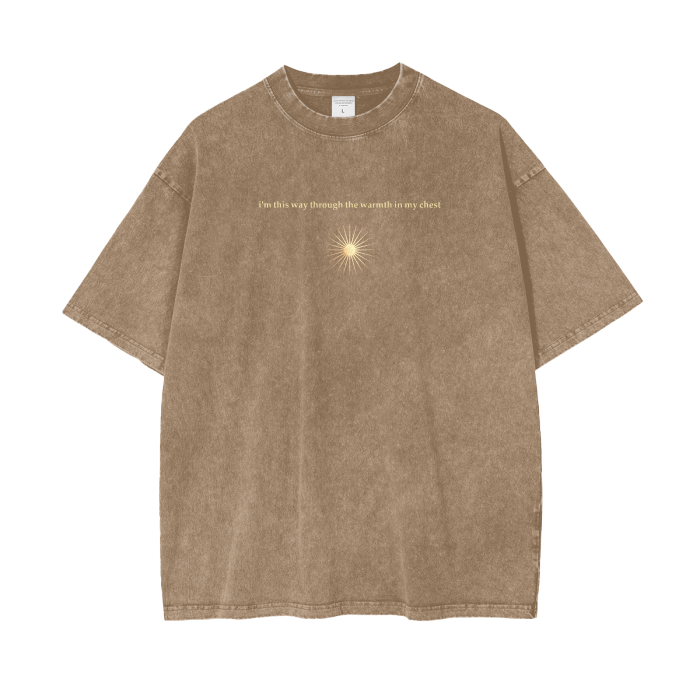 VIOLENTTRADWIFE ACID WASHED T-SHIRT