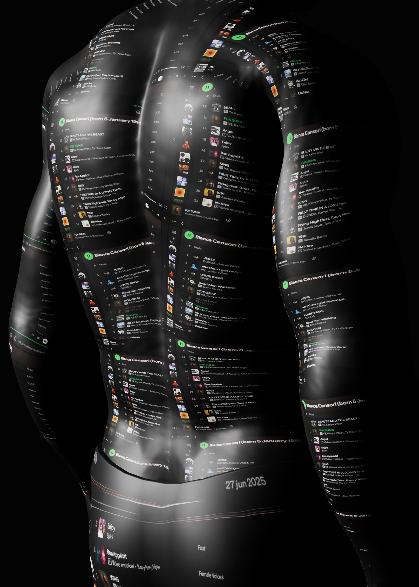 Playlist Series unique print