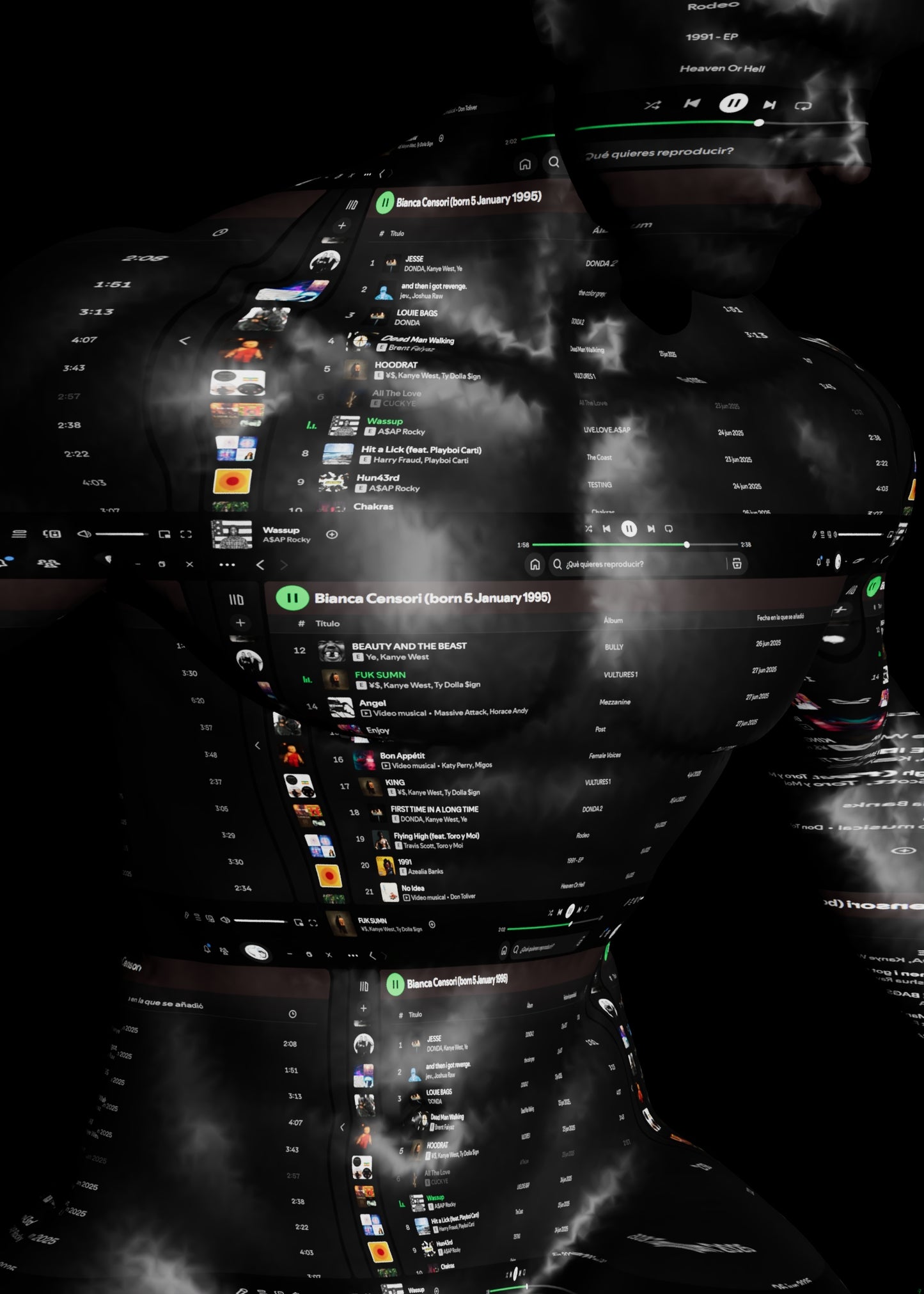 Playlist Series unique print