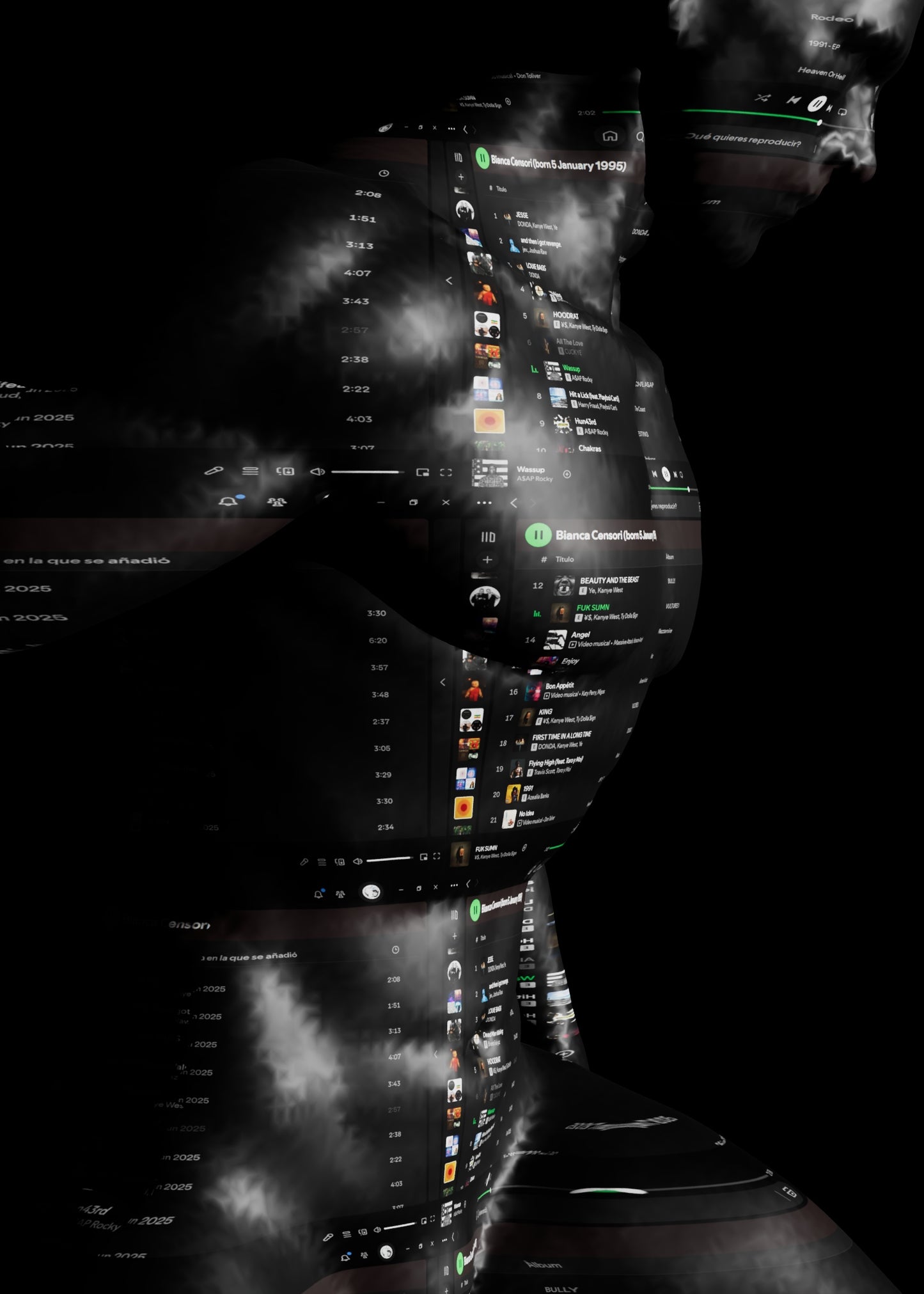 Playlist Series unique print