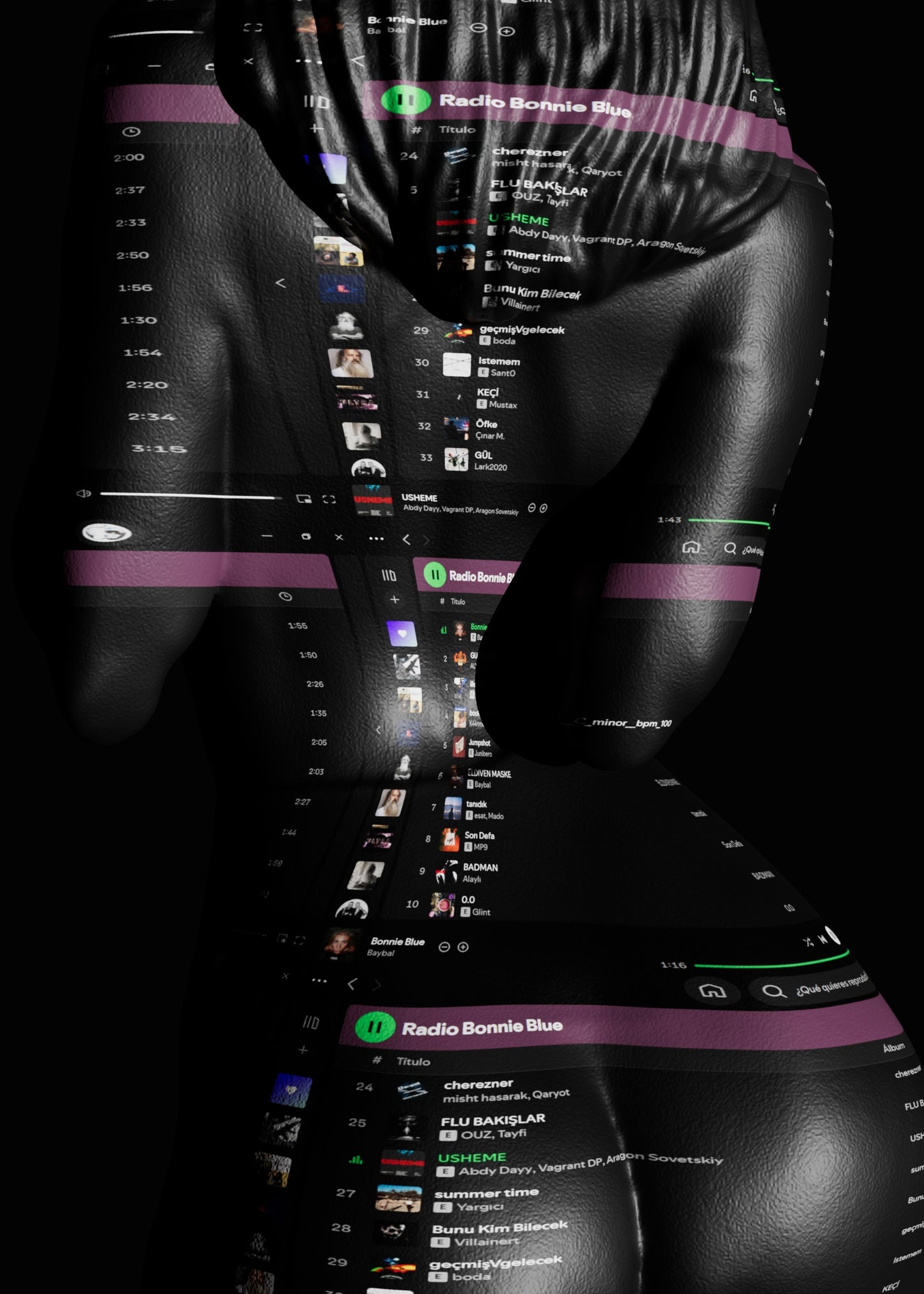 Playlist Series unique print