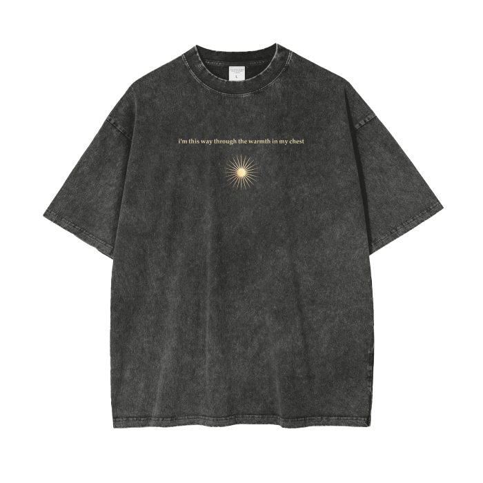VIOLENTTRADWIFE ACID WASHED T-SHIRT