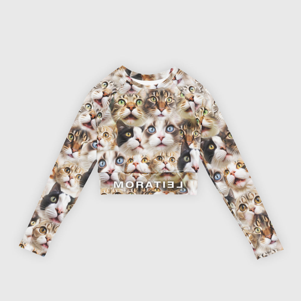 CATS HEAVEN CROP TOP