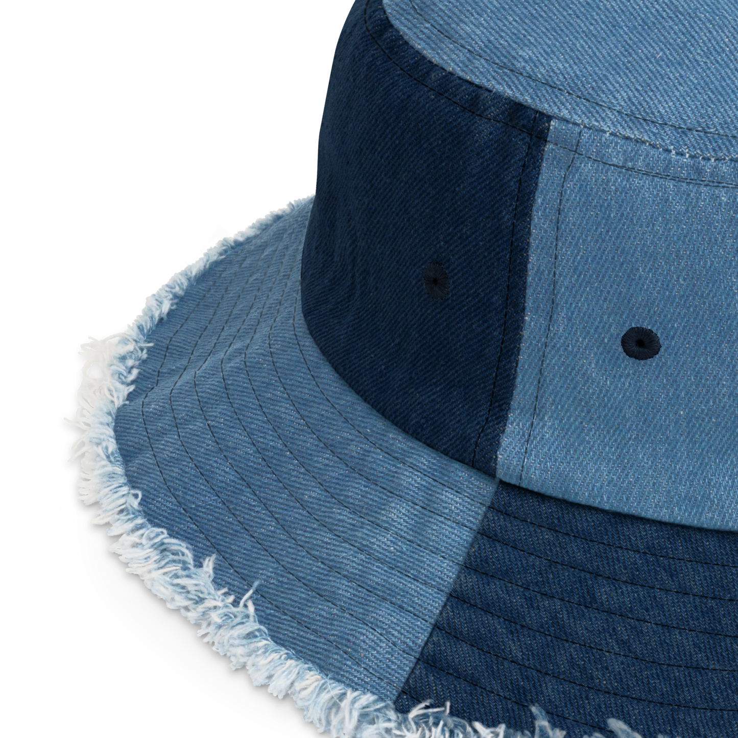 DENIM BUCKET HAT WITH BREAD