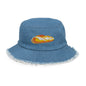 DENIM BUCKET HAT WITH BREAD