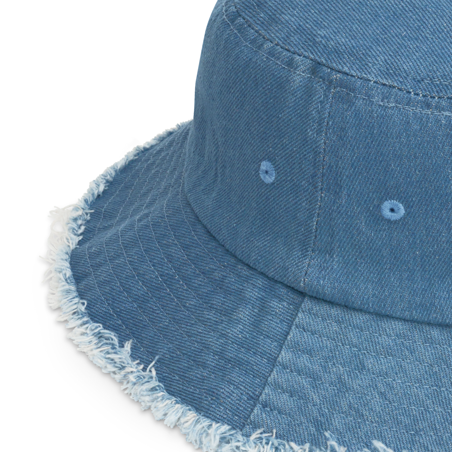 DENIM BUCKET HAT WITH BREAD