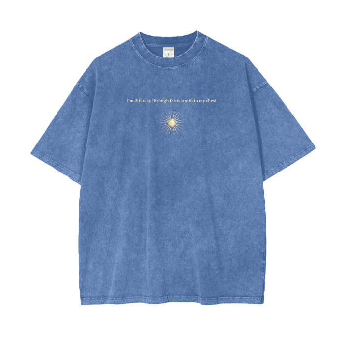 VIOLENTTRADWIFE ACID WASHED T-SHIRT