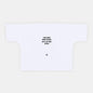 CUT BOXY TEE - WHITE