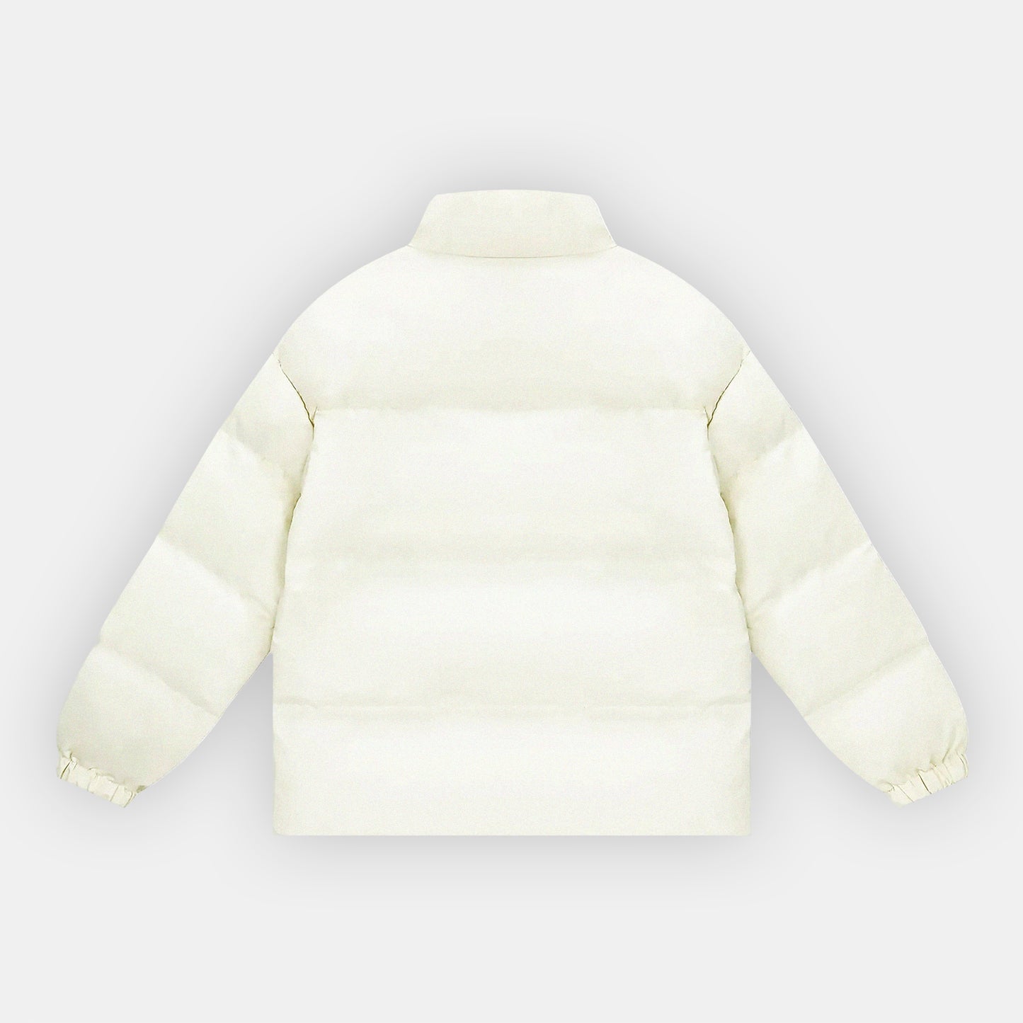 MORATIEL ZIPPER PUFFER CREAM WHITE